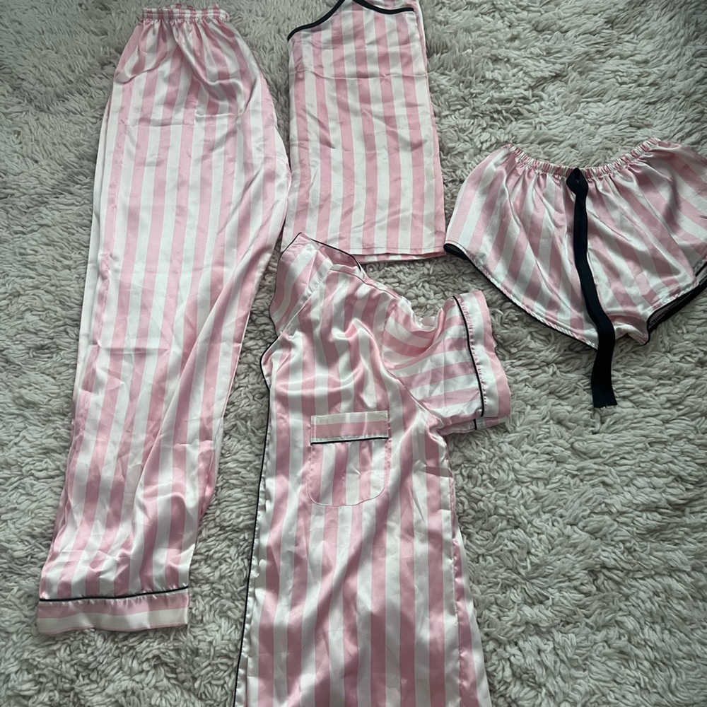 Pink pj set